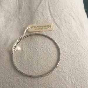 Nomination Silver-Tone Thin Bangle Bracelet - Silver